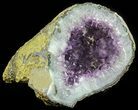 Sparkling Purple Amethyst Geode - Uruguay #57208-1
